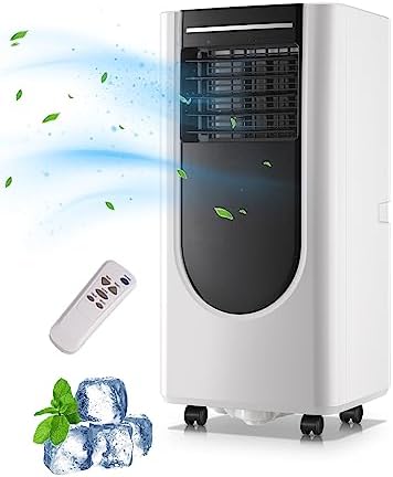 WANAI 8000BTU Portable AC Unit for 250sqft Room Cooling