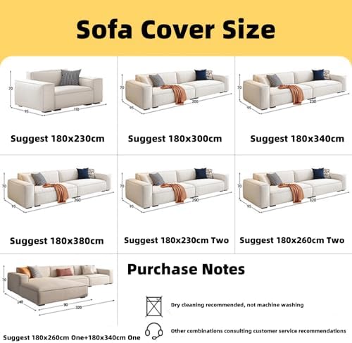Stylish Non-Fading Sectional Couch Covers for 3 Cushion Sofa