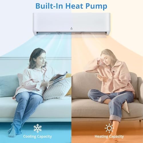 GarveeHome 9000 BTUs Mini Split AC Unit with Installation Kit