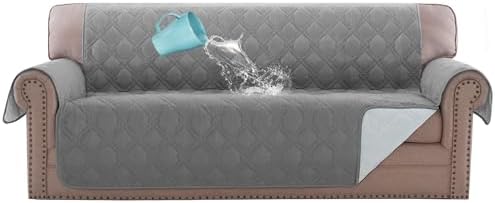 HVERSAILTEX Waterproof Sofa Slipcover - Dove Grey