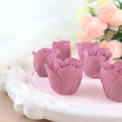 Efavormart 4 Pack Dusty Rose Scented Soap Party Favors