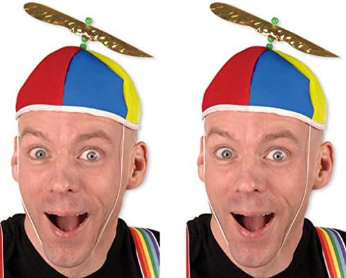 Beistle Propeller Beanie Hats 2 Pack