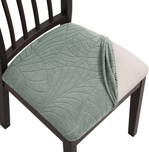 Waterproof Chair Seat Covers 6PCS Green