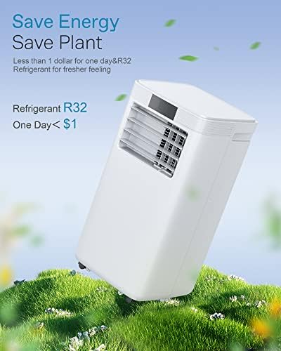 DENBIG 10000 BTU Portable AC Unit for 300 Sq Ft Room