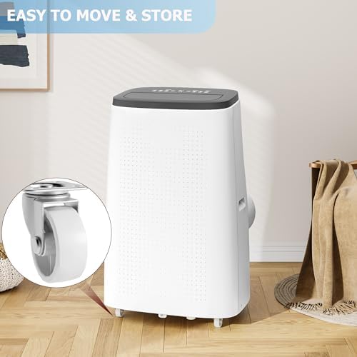 COZONY 14000 BTU Portable AC Unit with Dehumidifier and Fan