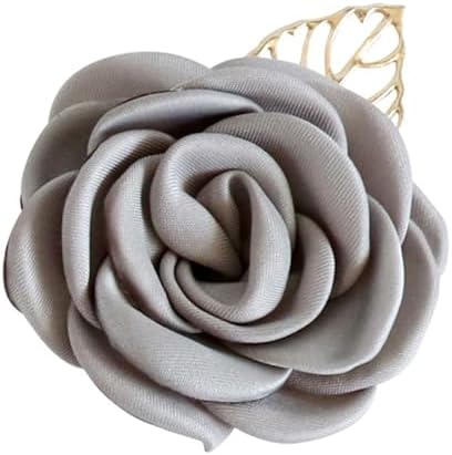 Set Of 6 Elegant Wedding Flower Pins For Newlyweds