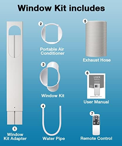 Joy Pebble Portable AC 10000 BTU for 450 sq ft Room