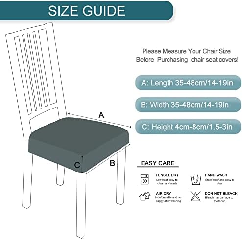 SearchI Stretch Printed Chair Covers Set of 4