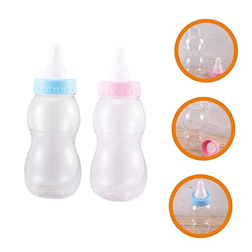 MAGICLULU 2pcs Candy Bottles Storage Jars for Party Favors