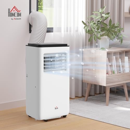 HOMCOM 8000 BTU Portable Air Conditioner for 345 Sq Ft Room