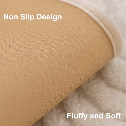 Solid Soft Couch Cover Washable White 36x82