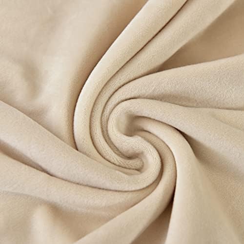 QINU KEONU Velvet Wingback Chair Covers Set of 6