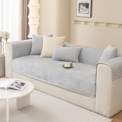 Waterproof Chenille Couch Cover for Living Room and Bedroom