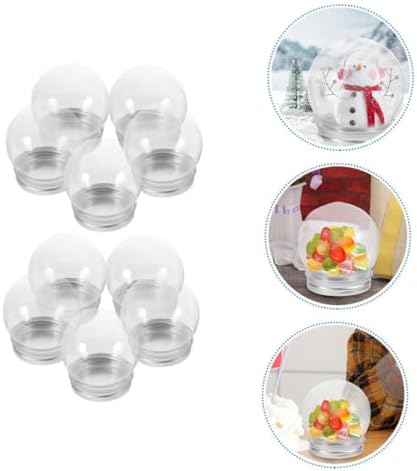Alipis 30pcs Clear Plastic Candy Storage Jars for Party Favors