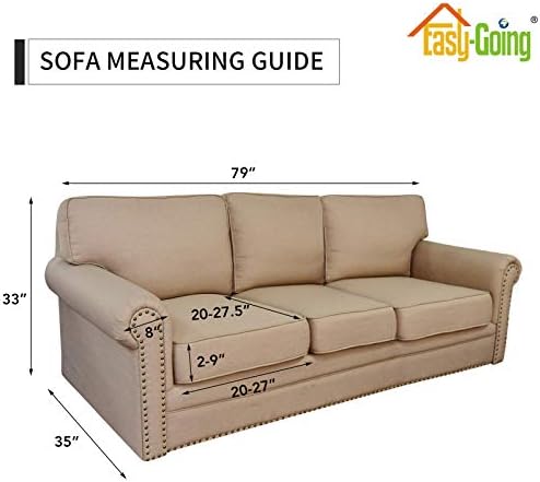 Easy-Going 4 Piece Sofa Cover for Dogs and Kids