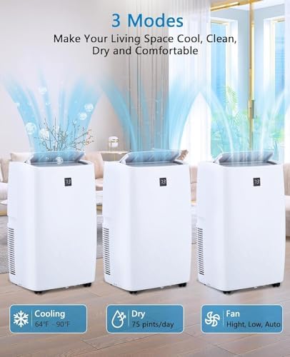 Takywep 12000 BTU Portable AC with Remote Control