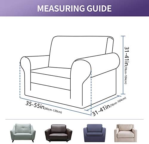 Joccun Stretch Chair Couch Cover for Pets and Kids