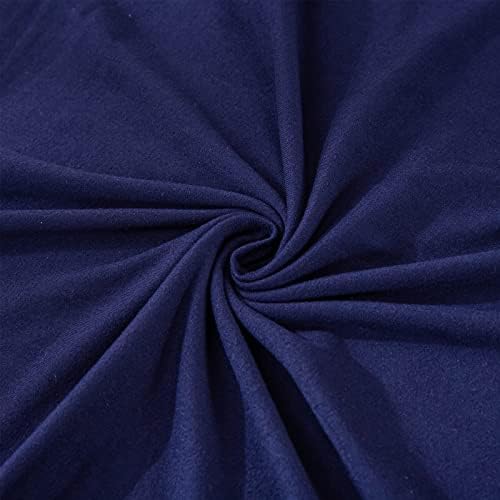 SHILINTONG Armless Accent Chair Cover Navy