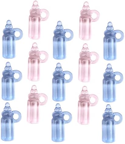 48pcs Acrylic Bottle Decors for Baby Shower Favors