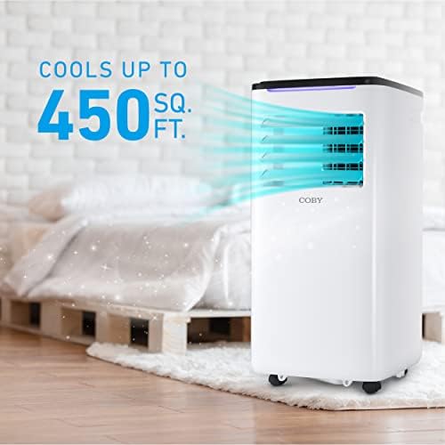 Coby CBPAC710 3-in-1 Portable Air Conditioner 10000 BTU White