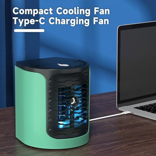 Portable Air Conditioner 45W Cooling Fan White