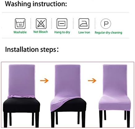 FLYPARTY Waterproof Dining Chair Slipcover Protector