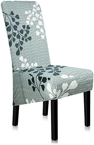 Stretch Dining Chair Covers Set of 4 Soft Spandex