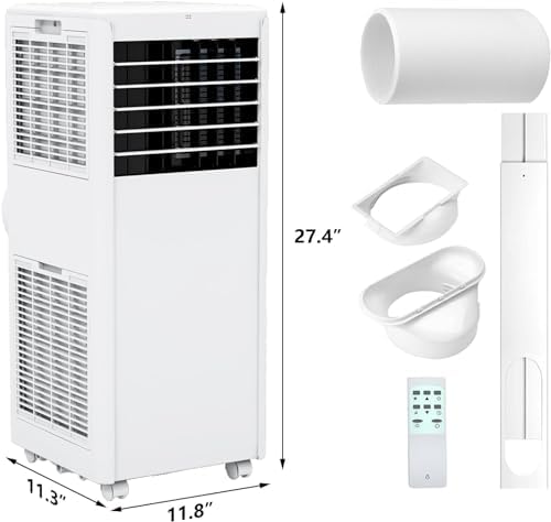 Agrestem 8000btu Portable AC Unit with 4-in-1 Function