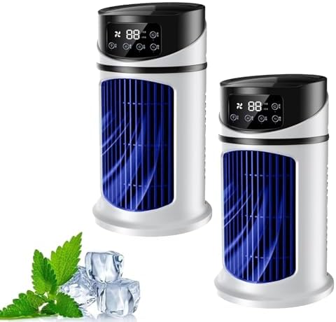 Protecair Portable Air Conditioner with 6 Wind Speeds and 3 Cool Mists