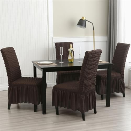 Rakila Stretch Washable Chair Covers 6 Pack