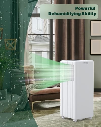 NeapNuuk 8000 BTU Portable AC Unit with Remote Control and 24H Timer