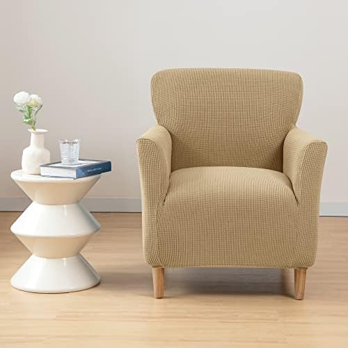 LiveGo Stretch Mid Century Modern Armchair Slipcover 1-Piece