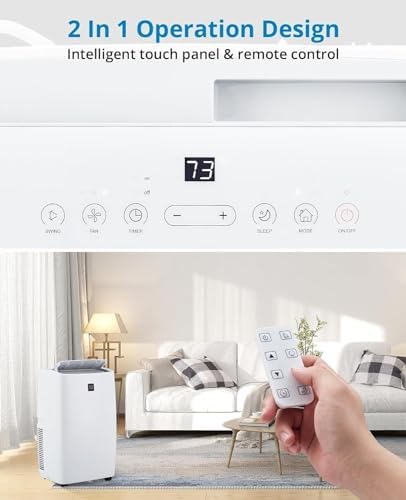 Takywep 12000 BTU Portable AC with Remote Control