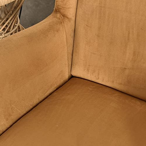 MIFXIN 2-Piece Wingback Chair Slipcovers with Cushion