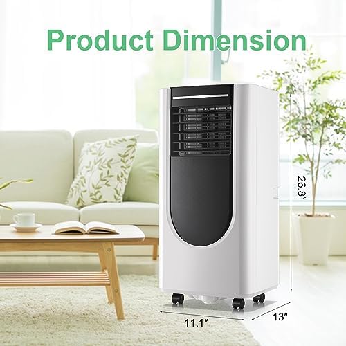 WANAI 8000 BTU Portable Air Conditioner 6-in-1