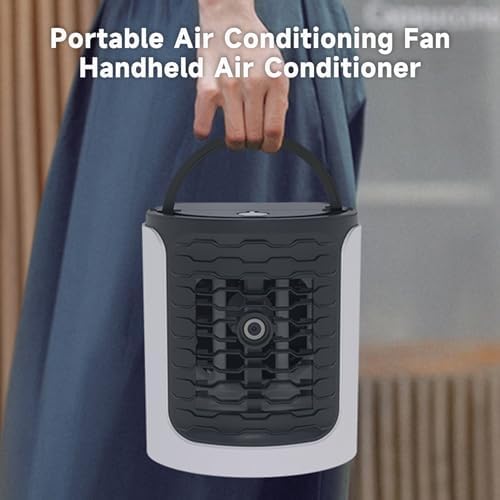Portable Air Conditioner 45W Cooling Fan White