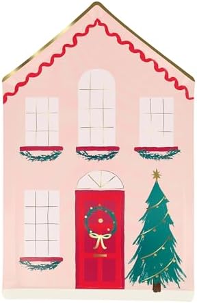 Meri Meri Christmas Party Plates Pack of 8