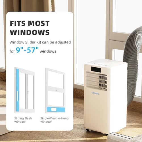 DENBIG 10000 BTU Portable AC Unit for 300 Sq Ft Room