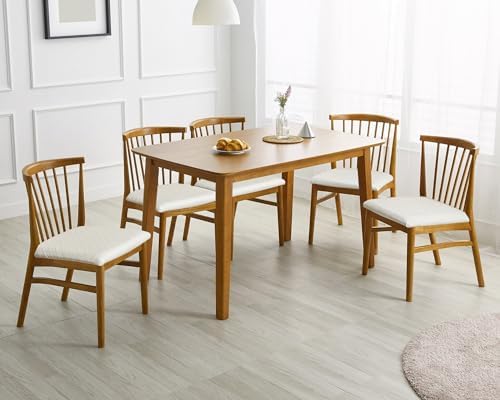Springrico Waterproof Seat Covers for Dining Chairs Set of 4