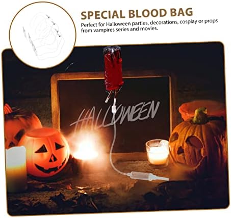 VICASKY Halloween Drink Pouch Tubes 5pcs Reusable