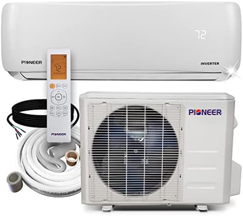Pioneer WYS012G-20 Wall Mount Ductless Inverter Mini Split Heat Pump