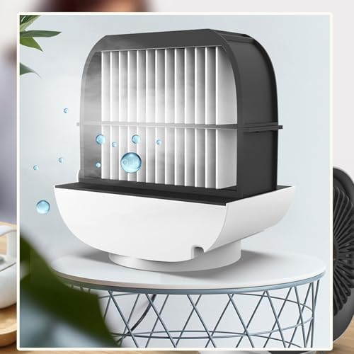 Airabreeze Portable Air Conditioner with Cooling Fan and Humidifier