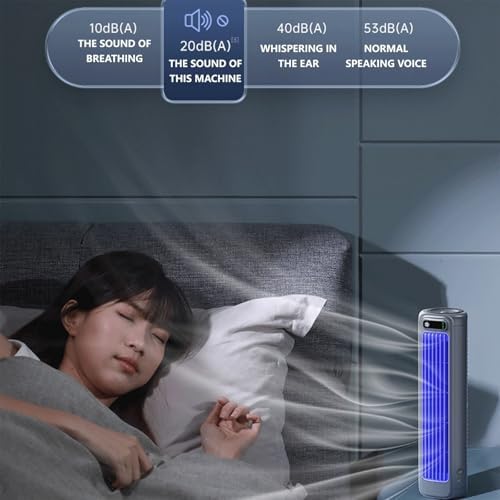 Brizac Portable Air Conditioner Quiet Cooling Fan with 3 Speeds