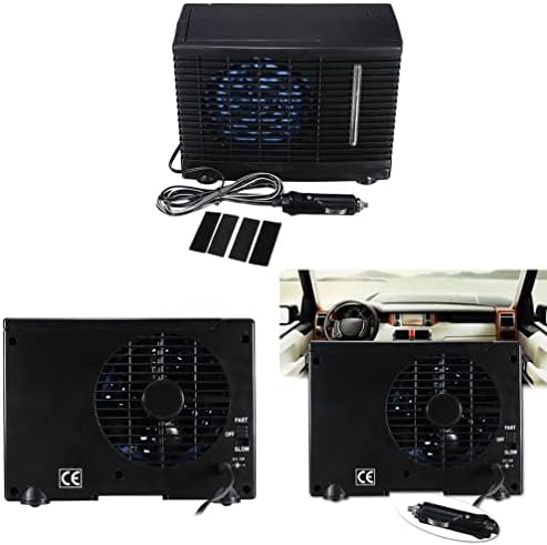 Sewroro Portable Car Air Conditioner 12V DC Cooling Fan