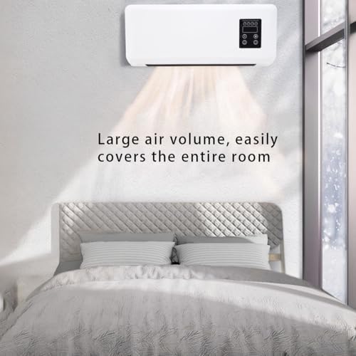 ZHOMTOP Wall Air Conditioner with Remote Control and Timer