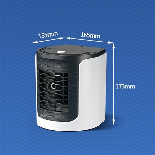 Portable Air Conditioner 45W Cooling Fan White