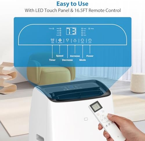 Garvee 14000 BTU Inverter Portable AC Unit