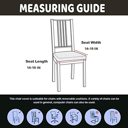 Waterproof Chair Seat Cover for Dining Chairs