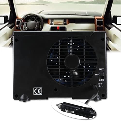 Sewroro Portable Car Air Conditioner 12V DC Cooling Fan
