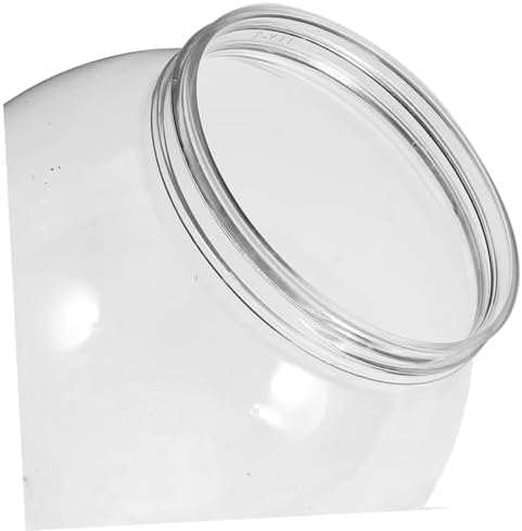 10Pcs Clear Plastic Ball Containers for DIY Crafts and Party Favors